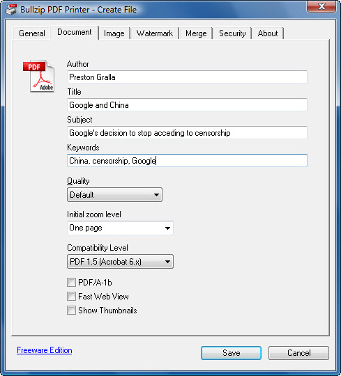 pdf creator software for windows 10